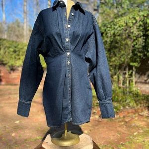 Zara Denim Mini Dress